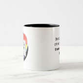 Bibliothek für die Kind-Tasse Zweifarbige Tasse (Mittel)