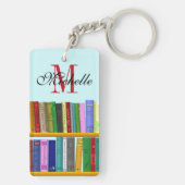 Bibliothek für Genie. Bücher für clevere Schüler Schlüsselanhänger (Rückseite)