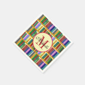 Bibliothek für Genie. Bücher für clevere Schüler Serviette (Ecke)