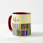Bibliothek für Genie. Bücher für clevere Schüler Tasse (Vorderseite Links)
