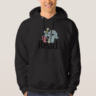 Bibliothek für Lehrer Lesen des Buches Club Piggie Hoodie