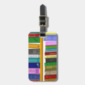 Bibliothek Gepäckanhänger (Vorderseite vertikal)