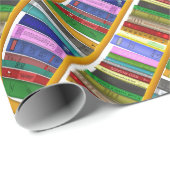 Bibliothek Geschenkpapier (Rolleneckpunkt)