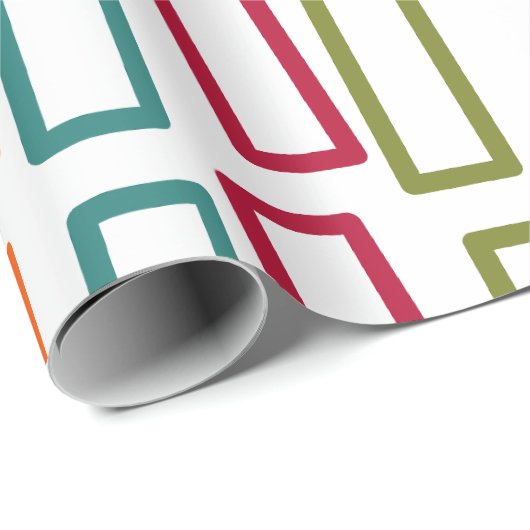 Bibliothek Geschenkpapier (Rolleneckpunkt)