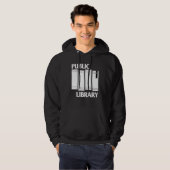 Bibliothek Hoodie (Vorne ganz)