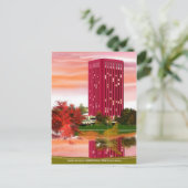 Bibliothek im Herbst von Tam Nguyen Postkarte (Stehend Vorderseite)