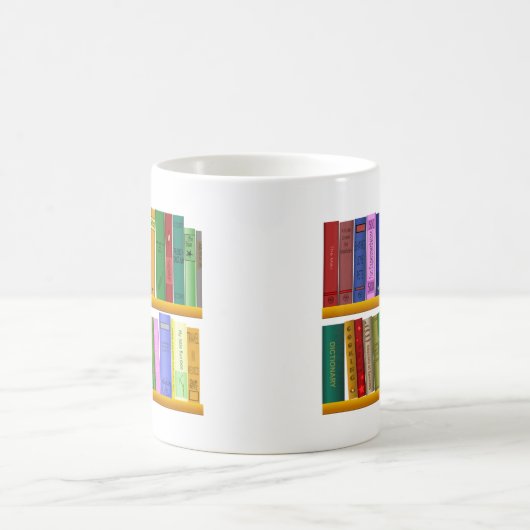 Bibliothek Kaffeetasse (Mittel)