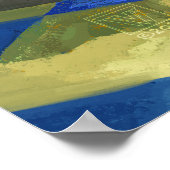 Bibliothek Karo Out Artwork Poster (Ecke)