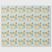 Bibliothek Katzen Geschenkpapier (Flach)