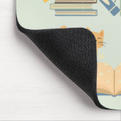 Bibliothek Katzen Mousepad (Ecke)