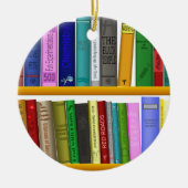 Bibliothek Keramik Ornament (Vorne)