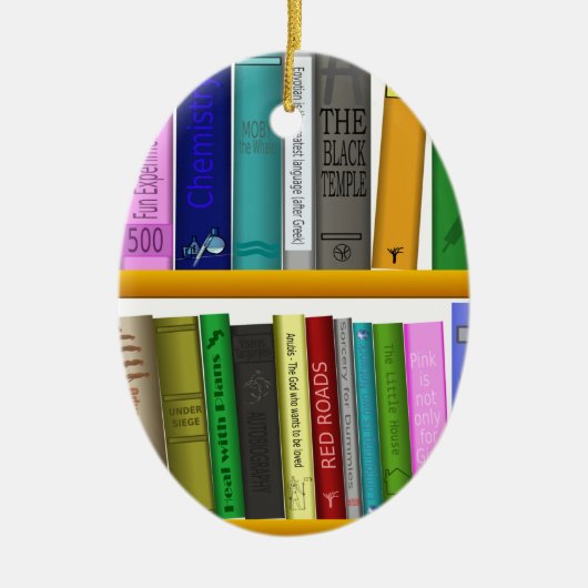 Bibliothek Keramikornament (Vorne)