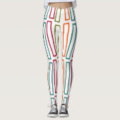 Bibliothek Leggings (Vorderseite)