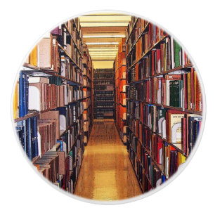 Bibliothek legt Keramik-Griff beiseite Keramikknauf