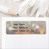 Bibliothek - Lesen von Erwachsenen 1900 (Insitu)