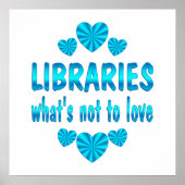 BIBLIOTHEK-LIEBE POSTER (Vorne)