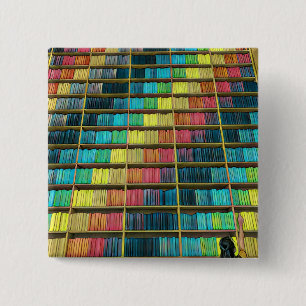Bibliothek Liebhaber Geschenk Button