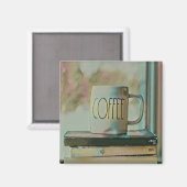Bibliothek Liebhaber Geschenk Magnet (Vorderseite/Rückseite)