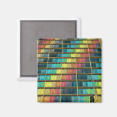 Bibliothek Liebhaber Geschenk Magnet (Vorderseite/Rückseite)