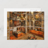 Bibliothek - Literaturklassiker 1905 Postkarte (Vorne/Hinten)