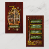 Bibliothek - Literaturklassiker 1905 Visitenkarte (Vorne/Hinten)