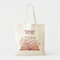 Bibliothek mit Whimsical Floral Butterfells