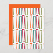 Bibliothek Mitteilungskarte (Vorne/Hinten)