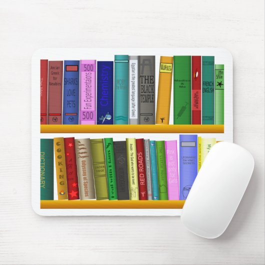 Bibliothek Mousepad (Mit Mouse)