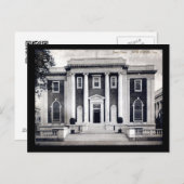 Bibliothek, New Haven, Connecticut Vintag Postkarte (Vorne/Hinten)