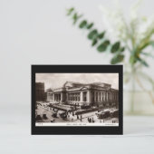 Bibliothek, New York City, c1910 Vintag Postkarte (Stehend Vorderseite)