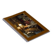 Bibliothek Notizblock (Rechte Seite)