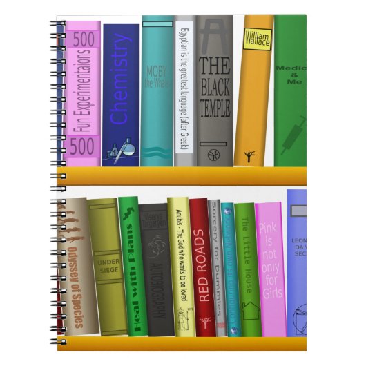 Bibliothek Notizblock (Vorderseite)