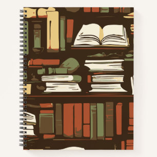 Bibliothek Notizblock