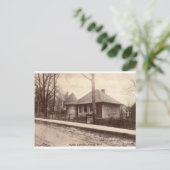 Bibliothek, Nutley, NJ 1913 Vintag Postkarte (Stehend Vorderseite)