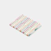 Bibliothek Post-it Klebezettel (angewinkelt)