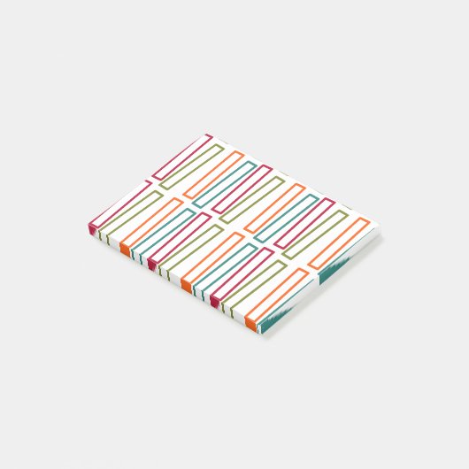 Bibliothek Post-it Klebezettel (angewinkelt)