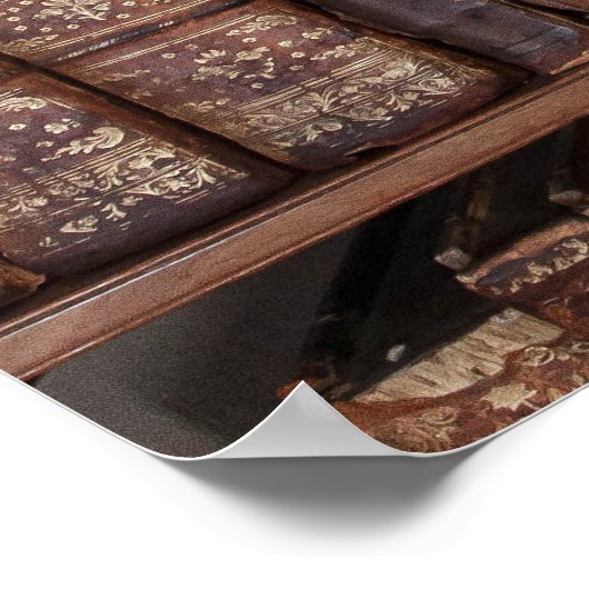 Bibliothek Poster (Ecke)