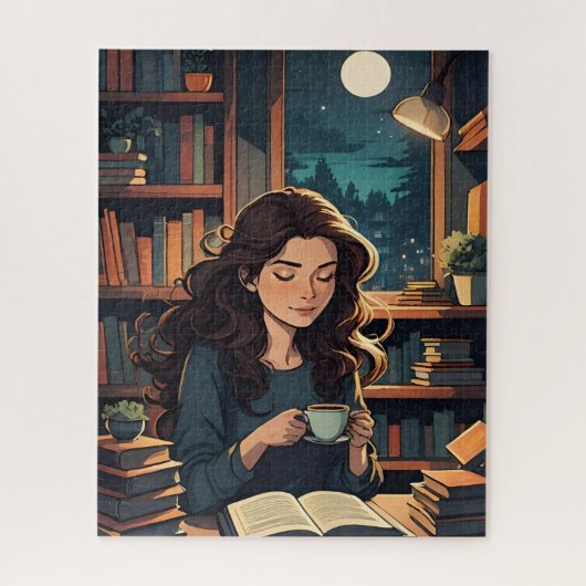 Bibliothek Puzzle (Vertikal)