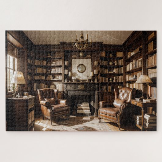 Bibliothek Puzzle (Horizontal)