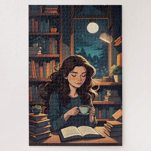 Bibliothek Puzzle (Vertikal)