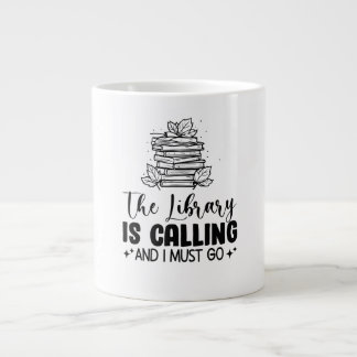 Bibliothek ruft an Jumbo-Tasse