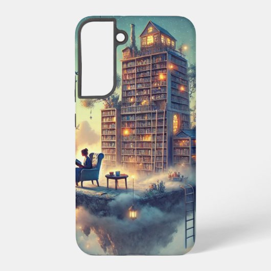 Bibliothek Samsung Galaxy Hülle (Rückseite)