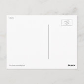 Bibliothek, Santa Ana, Kalifornien, Jahrgang Postkarte (Rückseite)