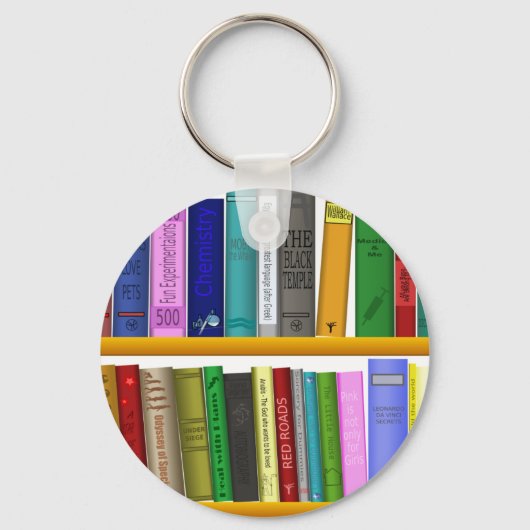 Bibliothek Schlüsselanhänger (Vorderseite)