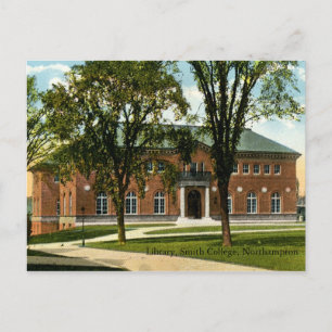 Bibliothek, Smith College, Northampton 1921 Vintag Postkarte