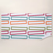 Bibliothek Strandtuch (Vorderseite)