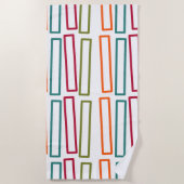 Bibliothek Strandtuch (Vorderseite)