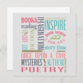 Bibliothek-U-Bahn-Karte (Vorne/Hinten)