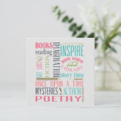 Bibliothek-U-Bahn-Karte (Stehend Vorderseite)