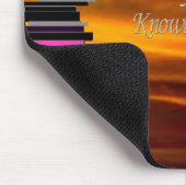 Bibliothek über Horizont hinaus Mousepad (Ecke)